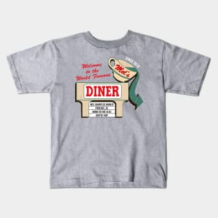 Mel's Diner Worn Kids T-Shirt